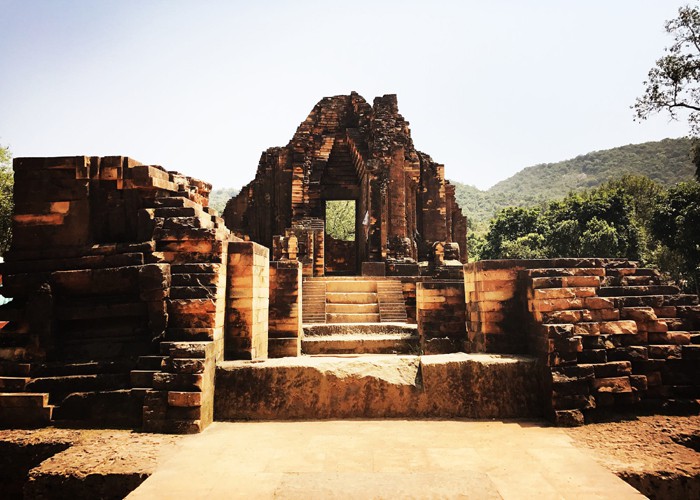 Several tower-temples are located throughout My Son Sanctuary, which had previously been the religious and political capital of the Champa Kingdom for the majority of its existence