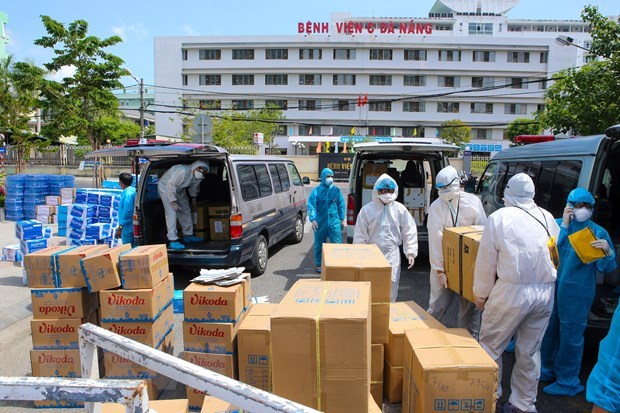 Quarantine facility at Da Nang C Hospital (Source: VNA)