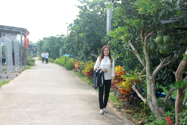 Xây dựng ''làng'' nông thôn mới kiểu mẫu