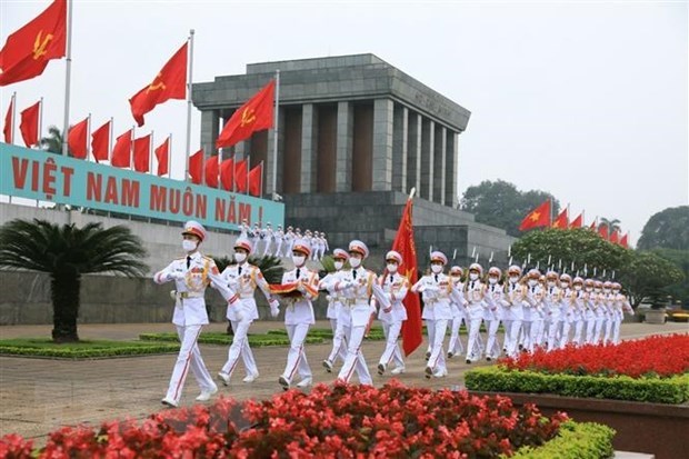 President Ho Chi Minh's Mousoleum.