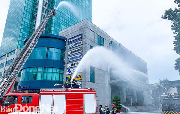 Fire drill at Sonadezi building