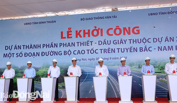 Phan Thiet–Dau Giay Expressway project kicked off
