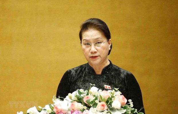 NA Chairwoman Nguyen Thi Kim Ngan.