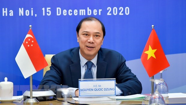 Vietnamese Deputy Minister of Foreign Affairs Nguyen Quoc Dung.