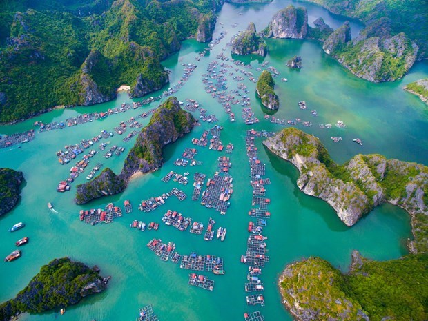 A view of Ha Long Bay (Photo: VNA)