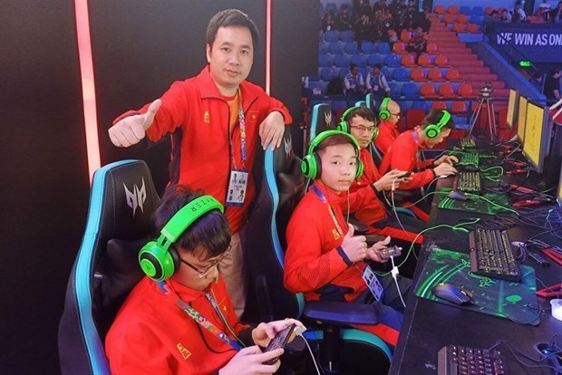 Vietnam's e-sport team (Photo: oneesports.gg)