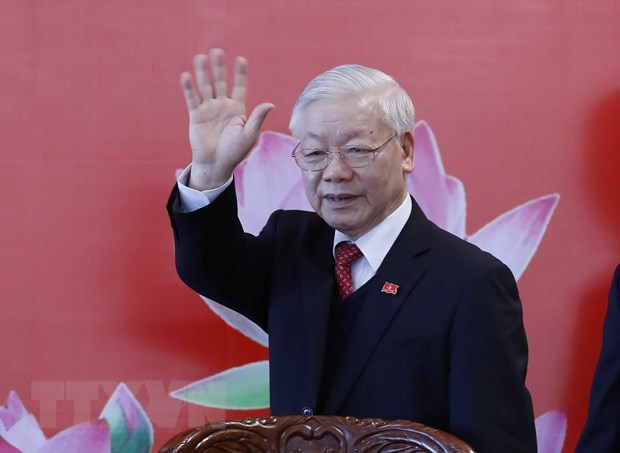 Party General Secretary and State President Nguyen Phu Trong.