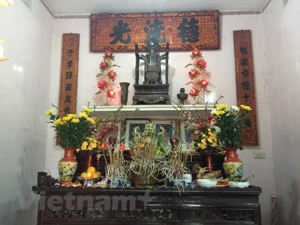 Ancestor worship is an ancient Vietnamese tradition.(Photo: VNA)