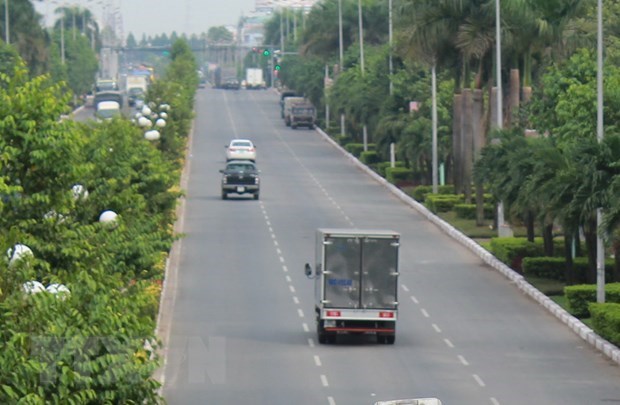 A road in Bien Hoa city of Dong Nai province (Photo: VNA)