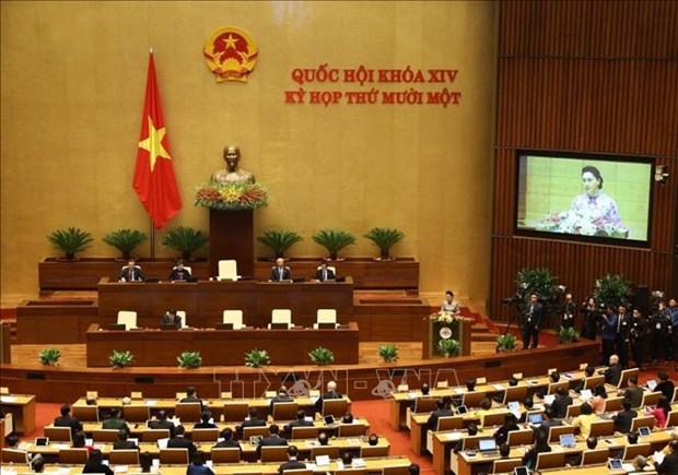 The 11th sitting, also the last meeting of the 14th National Assembly, kicked off in Hanoi on March 24 morning.