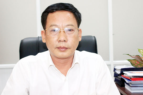 Giám đốc Trung tâm Kiểm soát bệnh tật tỉnh Bạch Thái Bình. Ảnh: H.DUNG