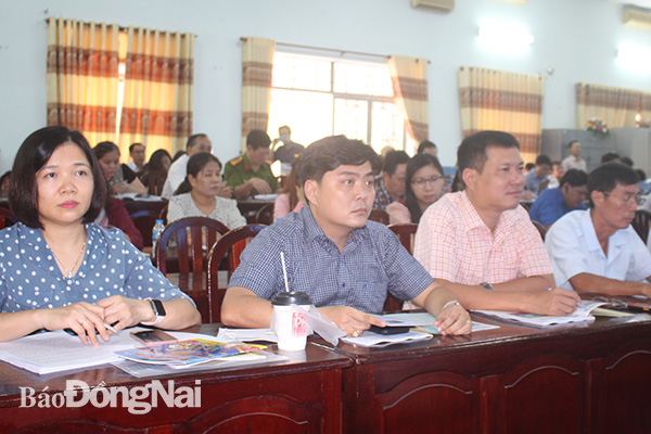 Trên 150 cán bộ, báo cáo viên tham gia tập huấn pháp luật