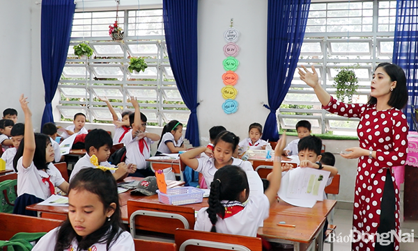 Tiết thực nghiệm môn tiếng Việt lớp 3 bộ sách Cánh Diều tại Trường tiểu học Nguyễn Thị Sáu (TP.Biên Hòa)