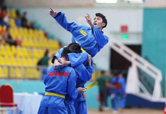 Dong Nai competing at national Vovinam champs