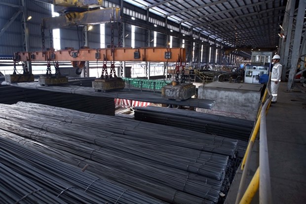 A steel factory in Hai Duong province (Photo: VNA)