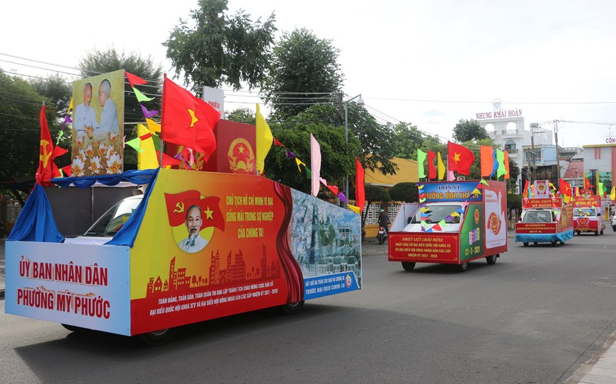 An Giang province welcomes election day, slated for May 23. 