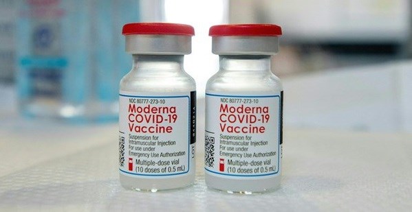 Moderna COVID-19 vaccine (Photo: AFP/VNA)