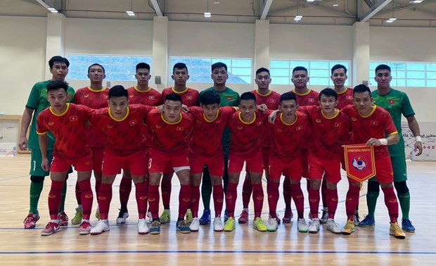 22 futsal players are called to the national team to prepare for the 2021 FIFA Futsal World Cup. (Photo: VFF)