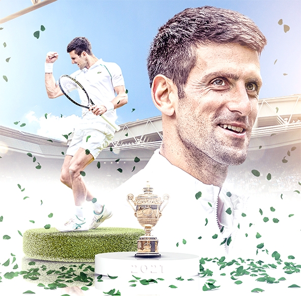 Djokovic đã đoạt 20 danh hiệu Grand Slam. Ảnh: The AELTC