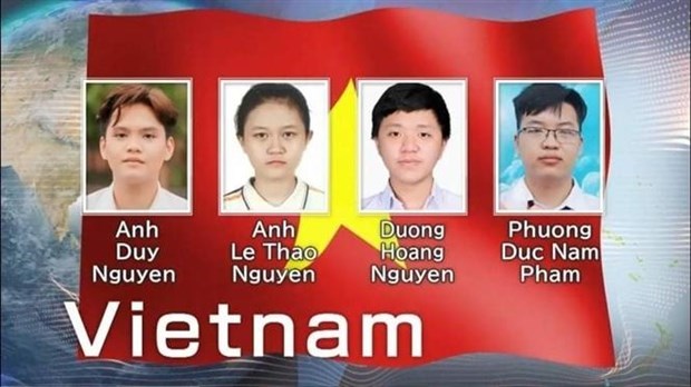 The four Vietnamese students.