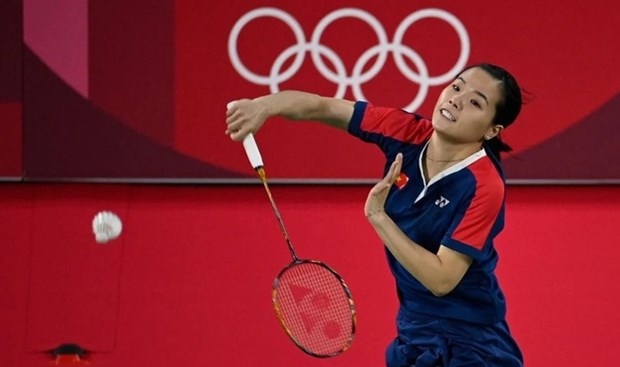 Female badminton player Nguyen Thuy Linh (Photo: vtv.vn)