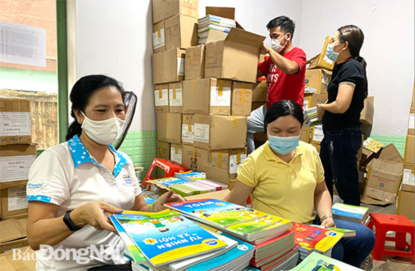 Công ty CP Sách và thiết bị trường học Đồng Nai đã chuẩn bị hàng triệu bản sách để cung cấp cho học sinh chuẩn bị cho năm học mới