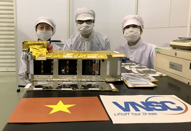 NanoDragon satellite officially transferred to the Japan Aerospace Exploration Agency on August 17.