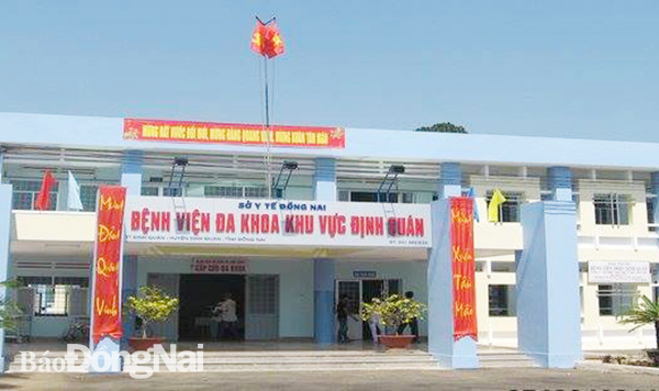 Bệnh viện ĐKKV Định Quán bắt đầu thu dung điều trị bệnh nhân COVID-19