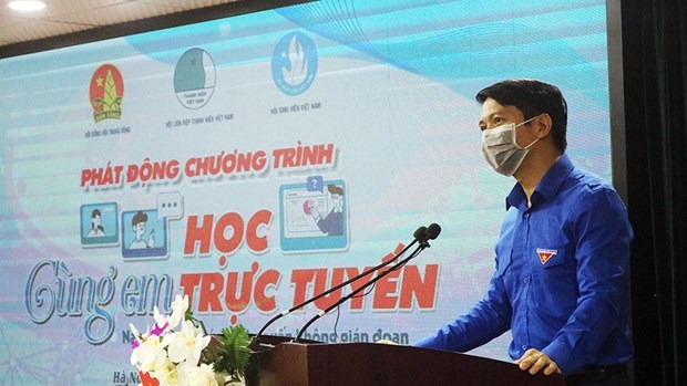 President of the Vietnam Youth Federation Central Committee Nguyen Ngoc Luong.