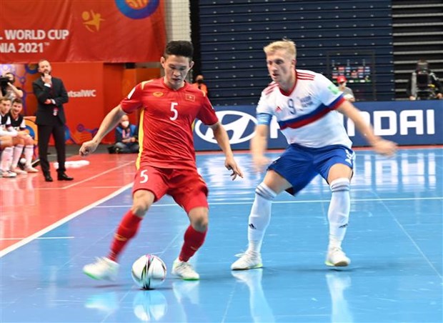 Russian newspaper hails Vietnamese futsal team's spirit