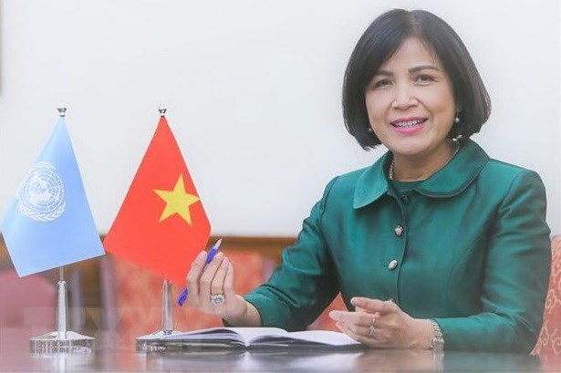 Ambassador Le Thi Tuyet Mai.