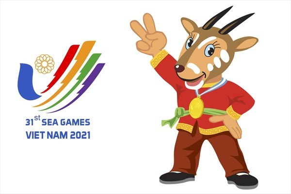 Official logo and mascot of SEA Games 31. (Photo courtesy of the organisers)