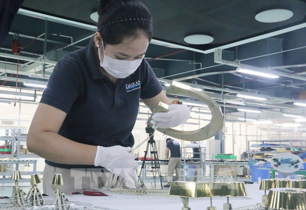 92 percent of the total number of enterprises in Dong Nai have returned to production. (Photo:VNA) 