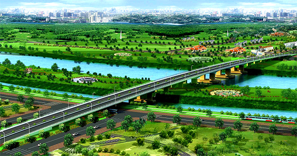 Cầu Thống Nhất sẽ kết nối trung tâm TP.Biên Hòa với khu vực đô thị xanh cù lao Hiệp Hòa