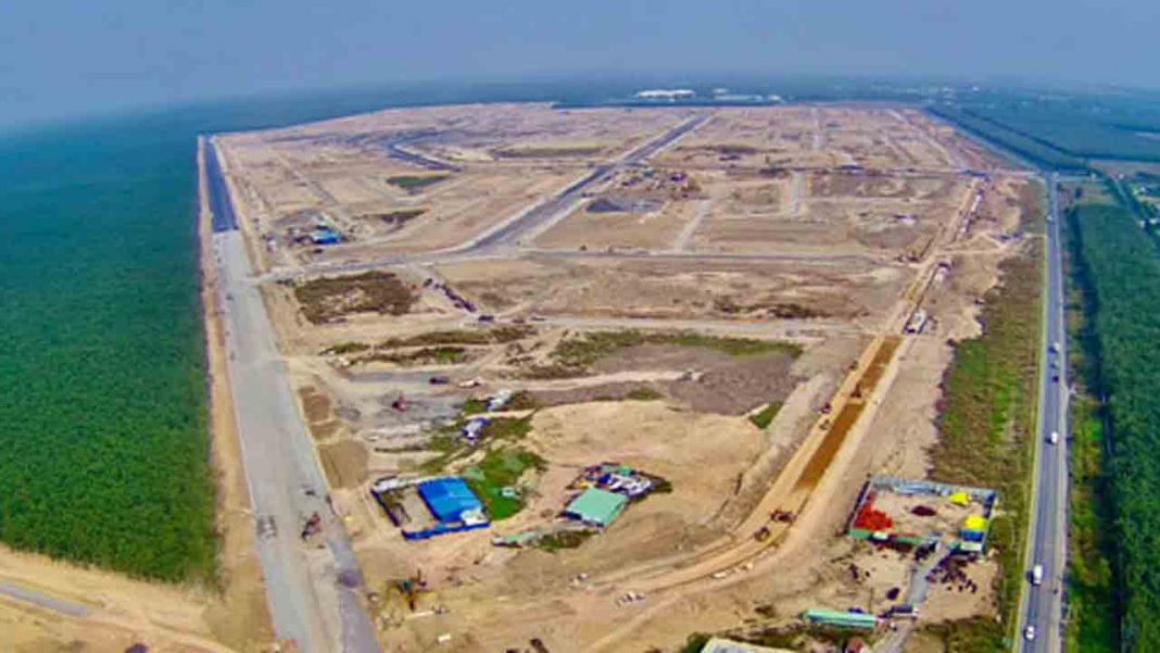 The site for the Loc An-Binh Son resettlement area of the Long Thanh International Airport project. Some packages of the project have lagged behind schedule - PHOTO: NLDO