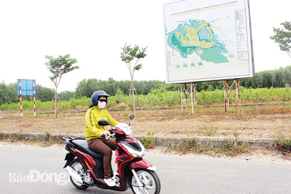 Hơn 10 năm quy hoạch dự án Khu dân cư Phước An (xã Phước An, H.Nhơn Trạch) chưa được hoàn thiện