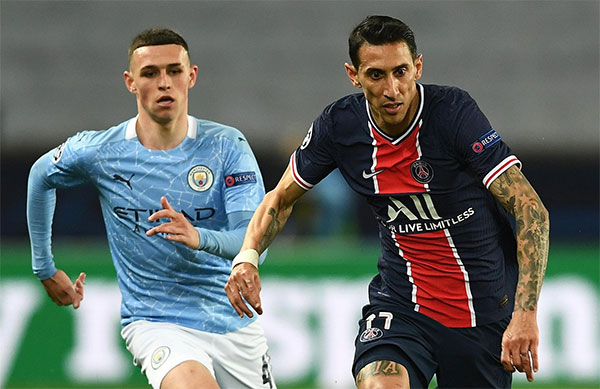 Trận đấu giữa Man City và PSG rất được chờ đợi