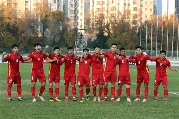The Vietnam's U23 squad (Photo: Vietnam Football Federation)