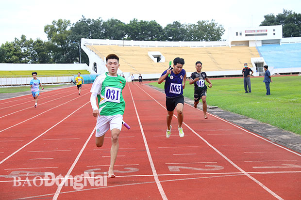 Trang Bom district wins Dong Nai Athletics Championships