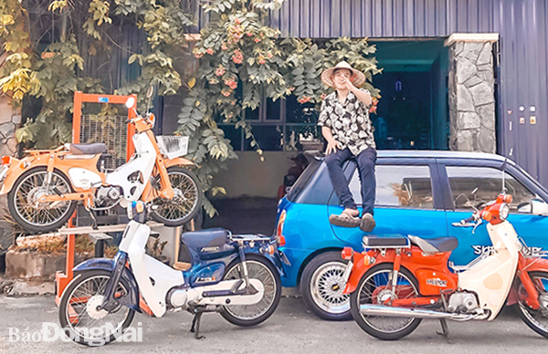 Thú sưu tầm xe cổ của chàng trai 9X