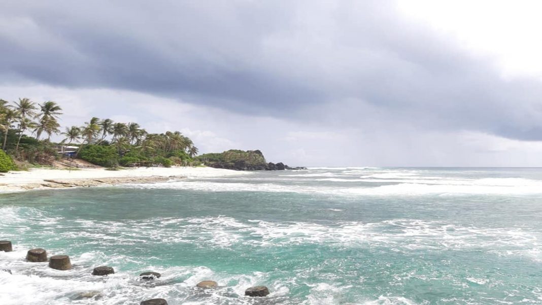 A beach on Ly Son Island