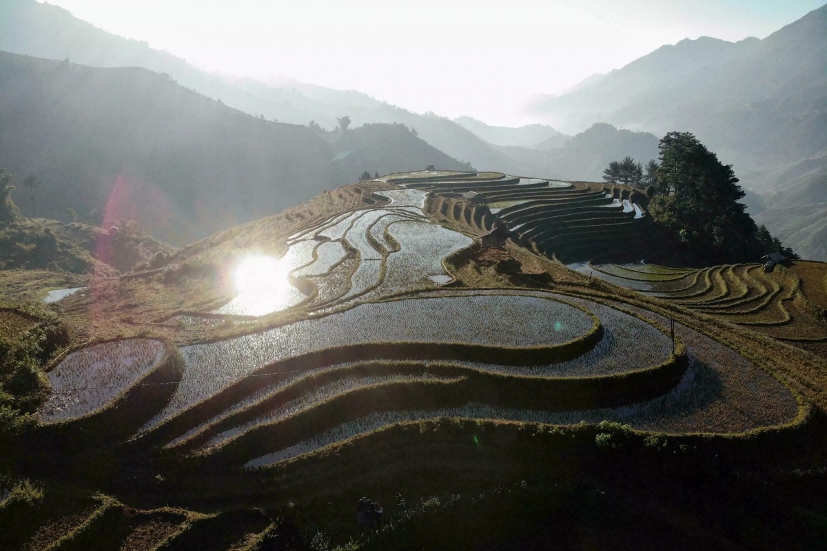 Stunning beauty of Mu Cang Chai (Photo: AFP)