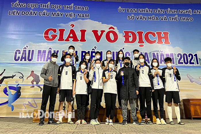 Giải vô địch cầu mây bãi biển quốc gia năm 2021: Đồng Nai giành 2 HCB, 2 HCĐ