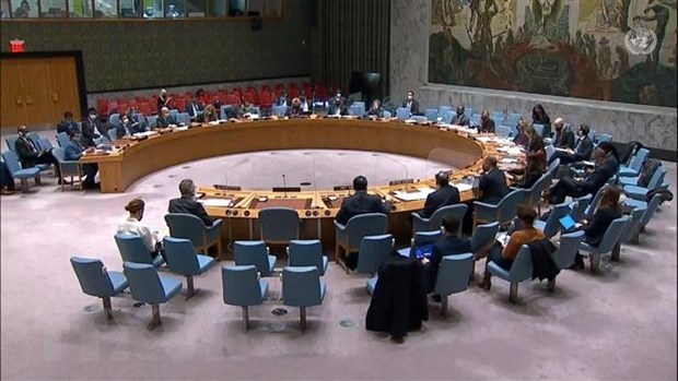 An overview of a meeting of UN Security Council