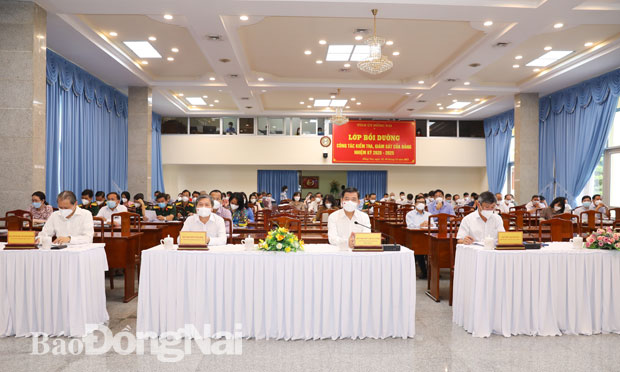 Bồi dưỡng nghiệp vụ công tác kiểm tra, giám sát