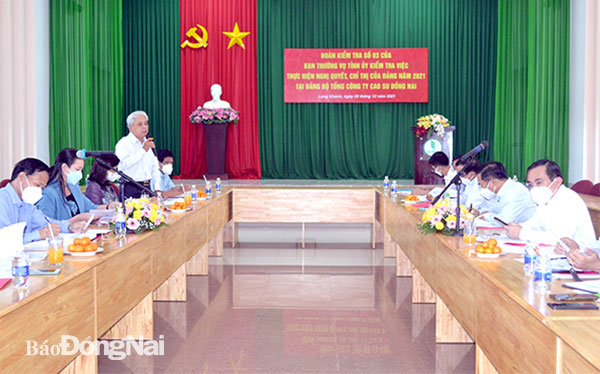 Kiểm tra, giám sát để xây dựng Đảng trong sạch, vững mạnh