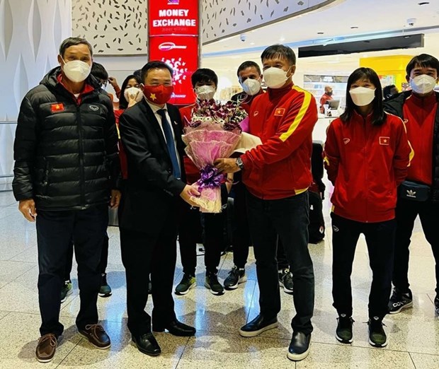 Women's football team arrives in India for Asian Cup finals