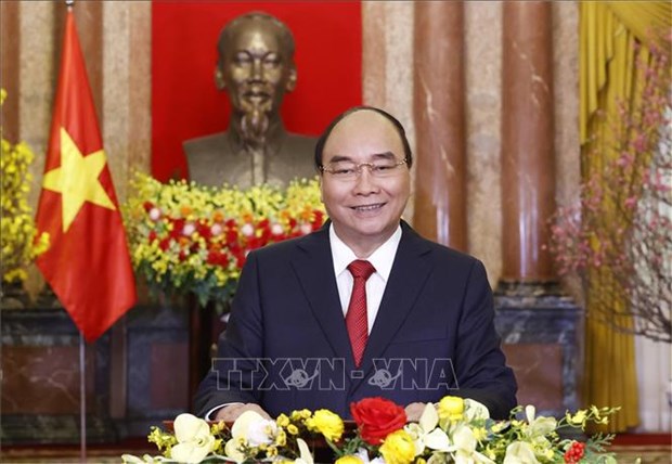 President Nguyen Xuan Phuc extends New Year greetings.