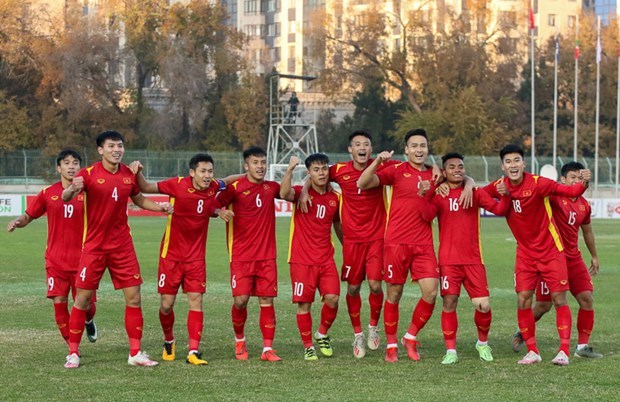 Vietnam’s U23 squad (Photo: VNA)