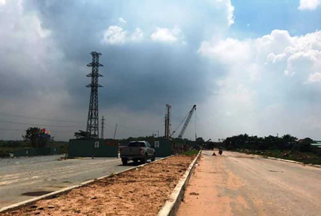 The My Phuoc-Tan Van section of the Ring Road No. 3 project in Binh Duong Province - PHOTO: NLDO